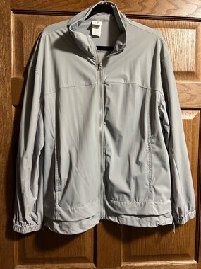 Little Bipsy Gray Full-Zip Lightweight Jacket